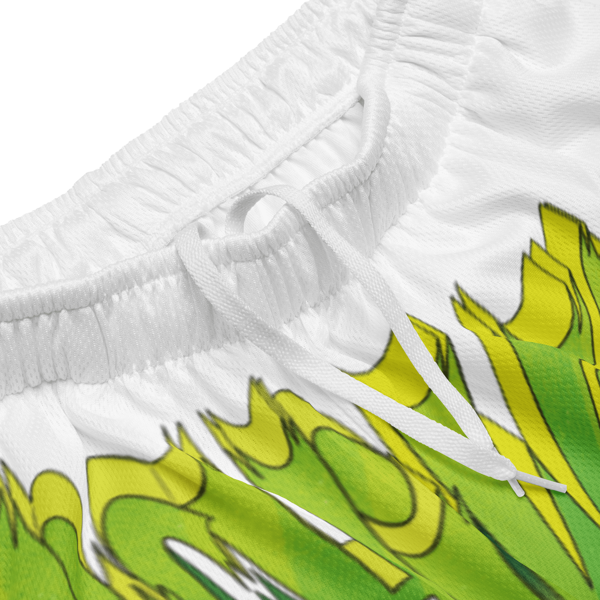 KONNICHIWA - White Mesh Shorts (with pockets) product image (2)