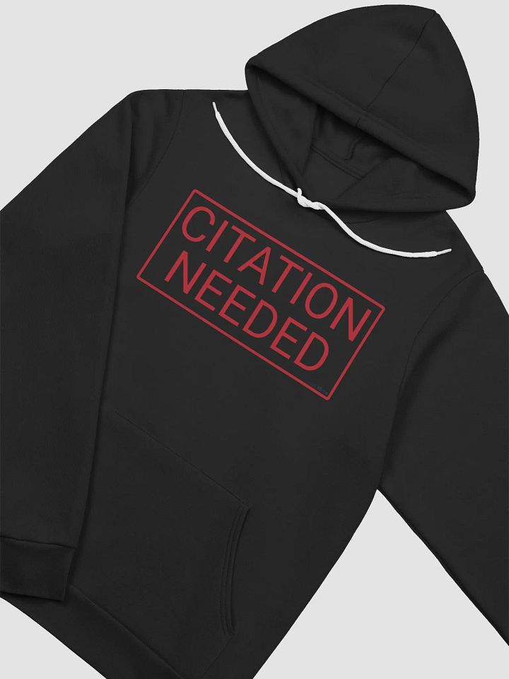 Citation Needed Supersoft Hoodie product image (2)