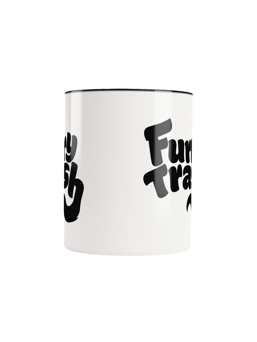Furry Trash Mug - Bubble Logo (Black) product image (65)
