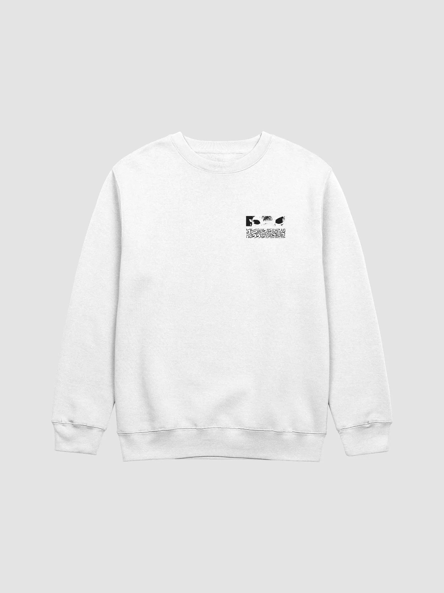SYLAS: DESTROYER OF WORLDS CREWNECK. (WHITEPRINT) product image (1)