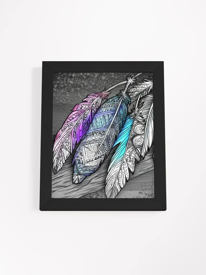 G Feathers, Framed Matte Poster product image (1)
