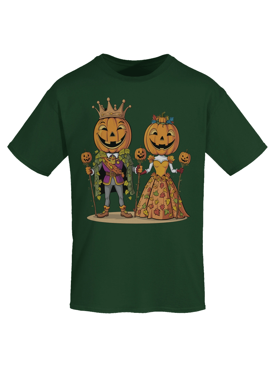 king and queen pumpkin unisex shirt product image (8)