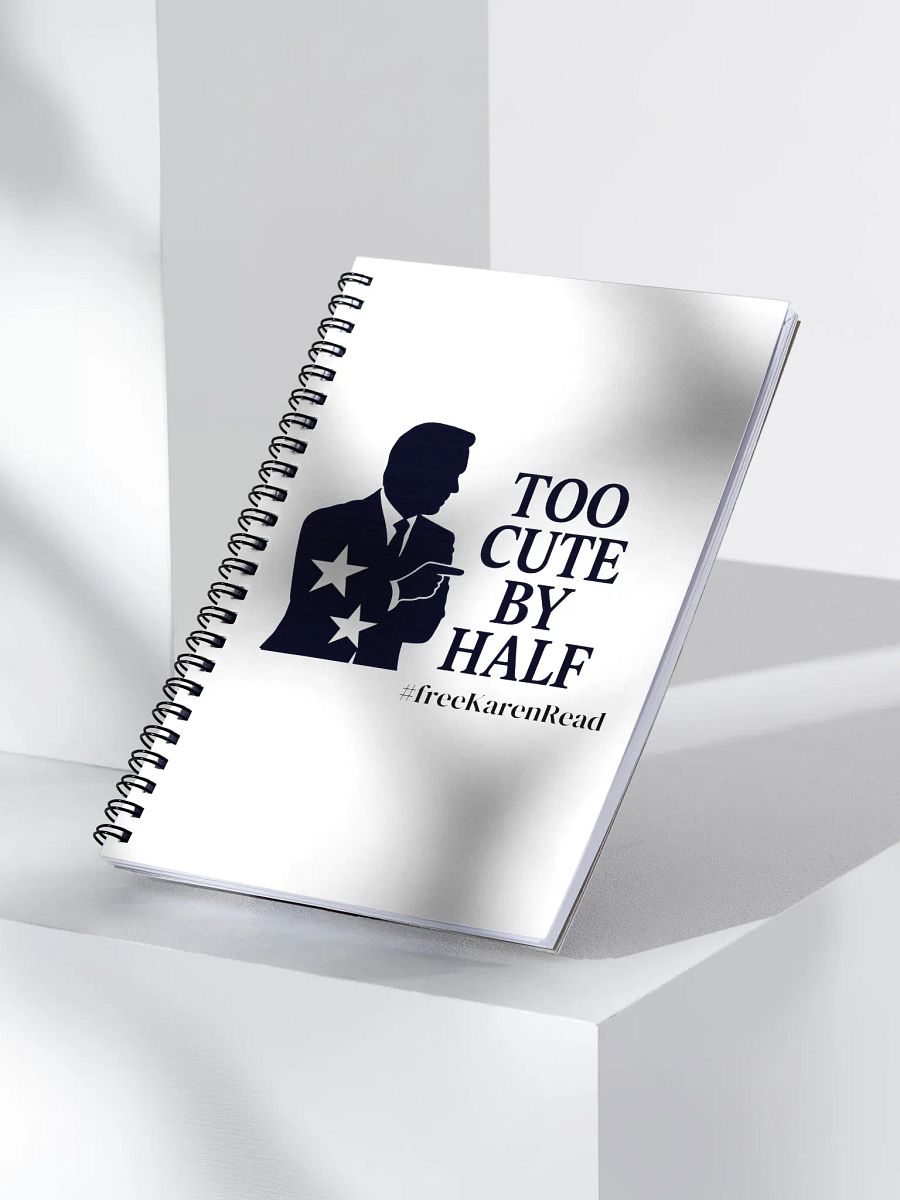 “Too Cute by Half” — Lined Trial Notes Journal product image (3)
