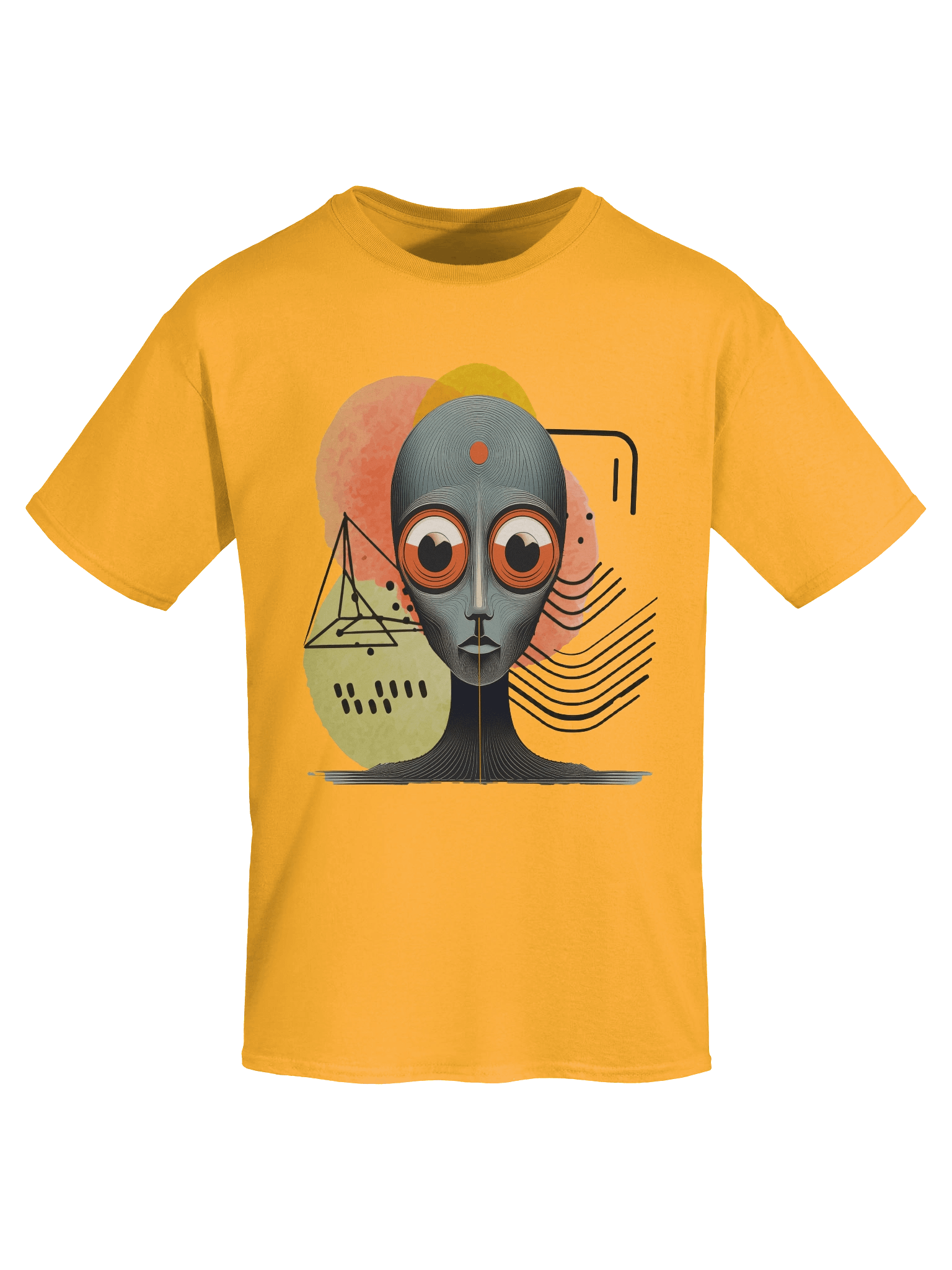 Psychedelic Alien Graphic Tee: Unisex Surreal Art Shirt product image (6)