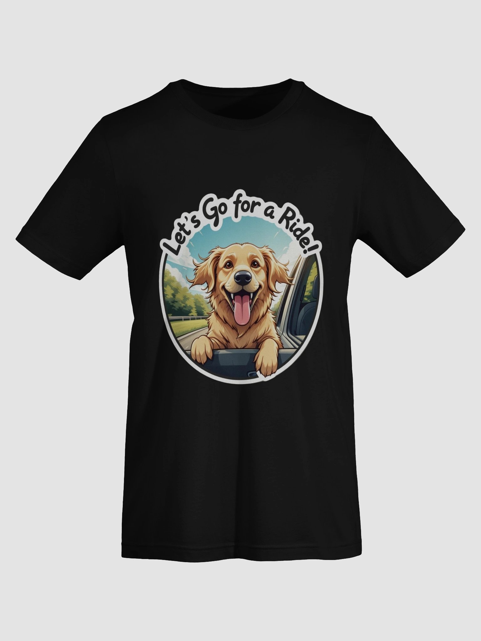 Joyful Ride Dog T-Shirt product image (69)
