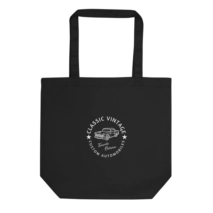 Classic Vintage Custom Automobiles - Organic Canvas Statement Tote product image (1)