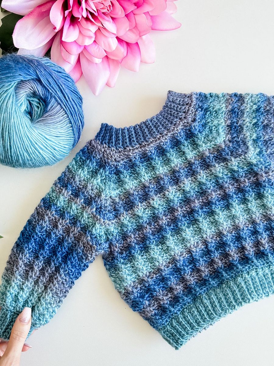Winter Wonder Children's Pullover Crochet Pattern product image (5)
