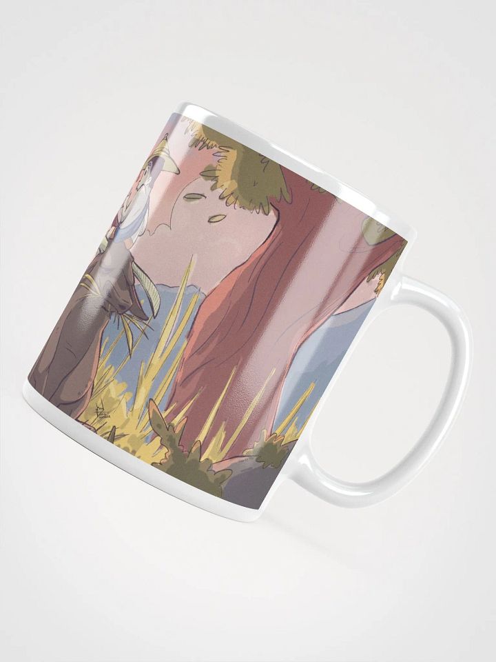 Serenading a Buffalo | White Glossy Mug product image (2)