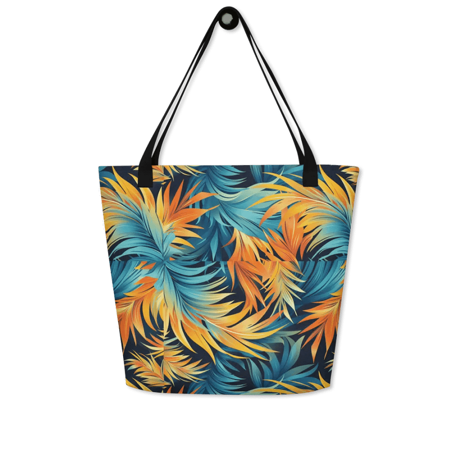 Tropical Flow Large Tote Bag product image (7)