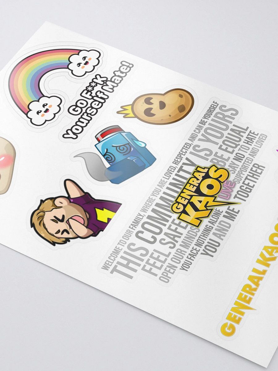 M-M-M-M-MULTI SICKER SHEET product image (3)