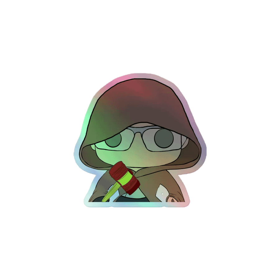 Light Dorn_Geek Sticker product image (1)