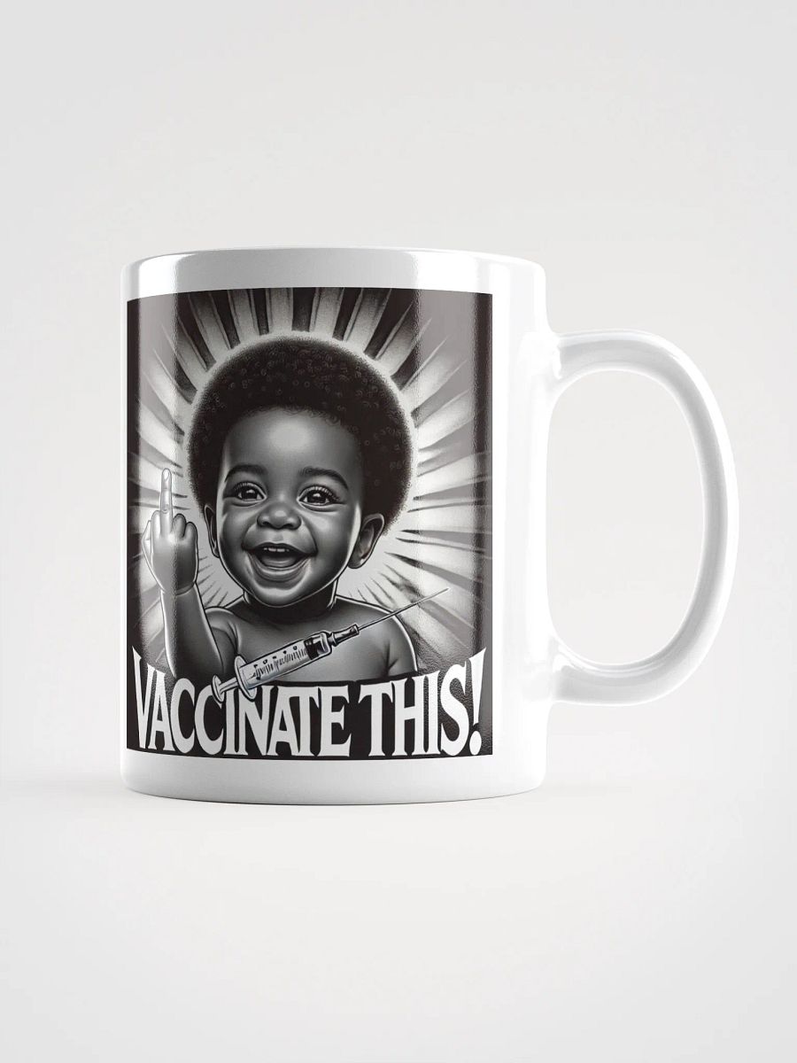 VACCINATE THIS! (BLK BABY) MUG product image (2)