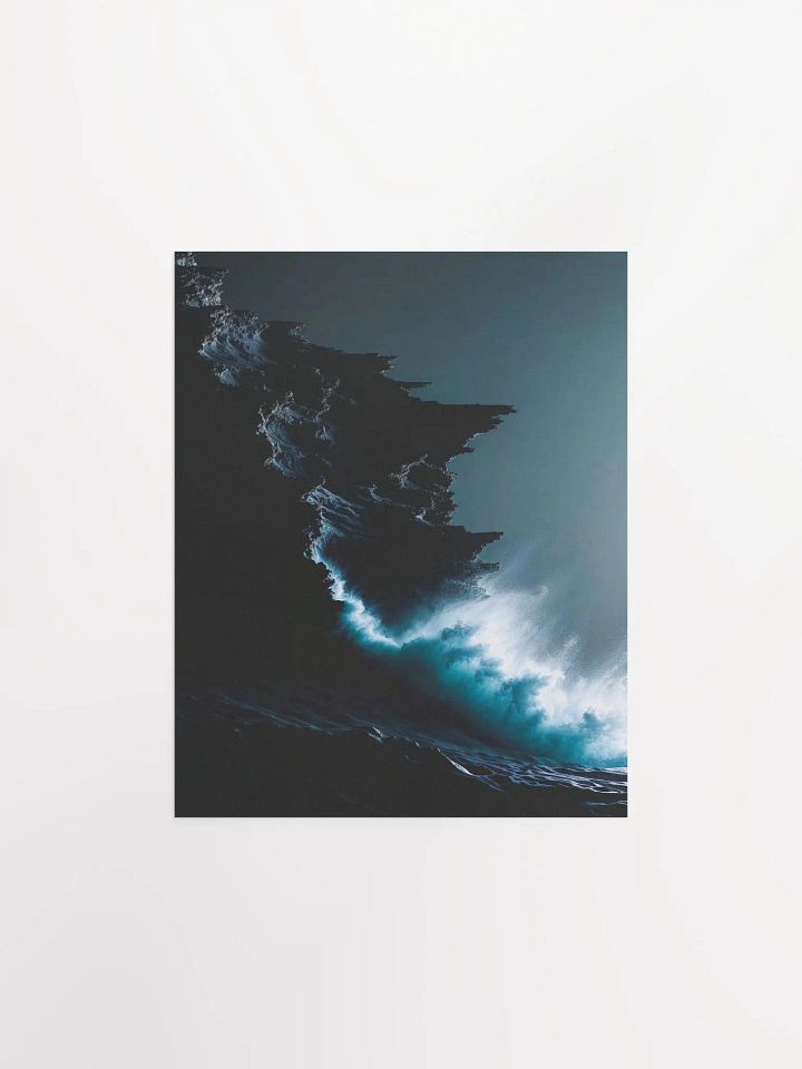 Tempestuous Wave Matte Poster product image (8)