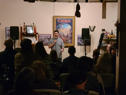 2 seats shy of selling out in Salem thanks for coming out tonight to see me, it was a ROCKING show! 
Shout out to @crispincom...