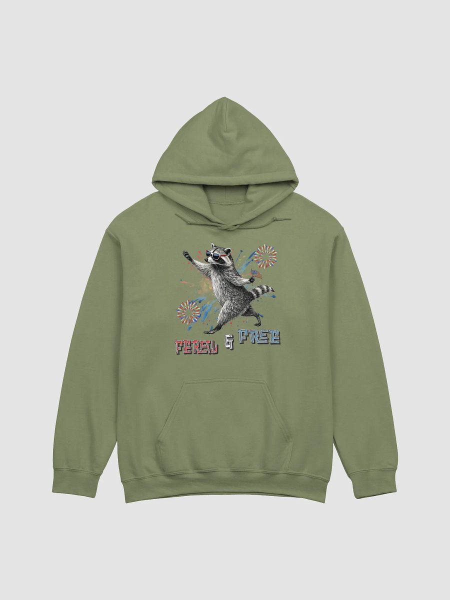 Feral And Free Raccoon Hoodie product image (9)