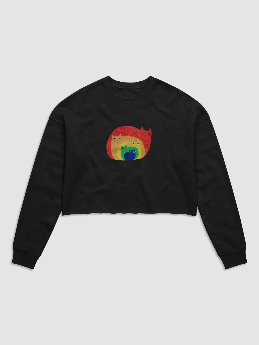 Nested Colors Cats Whimsical Sweatshirt product image (5)