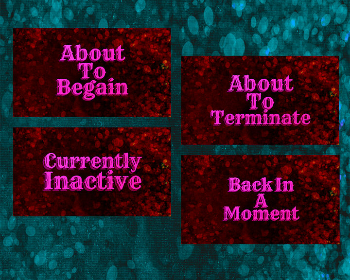 Bloody red overlays product image (2)