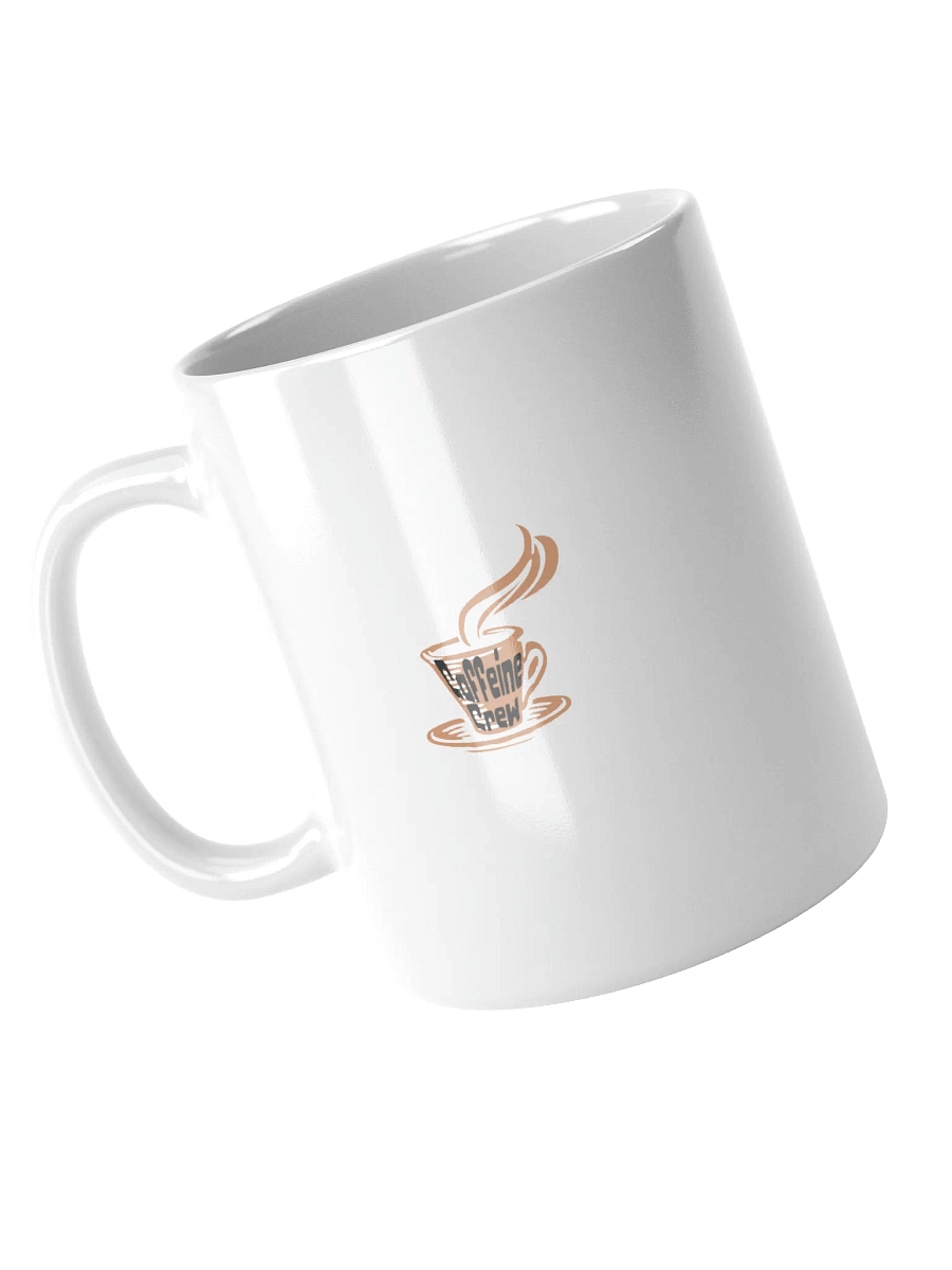 Caffeine Crew White Glossy Mug product image (8)
