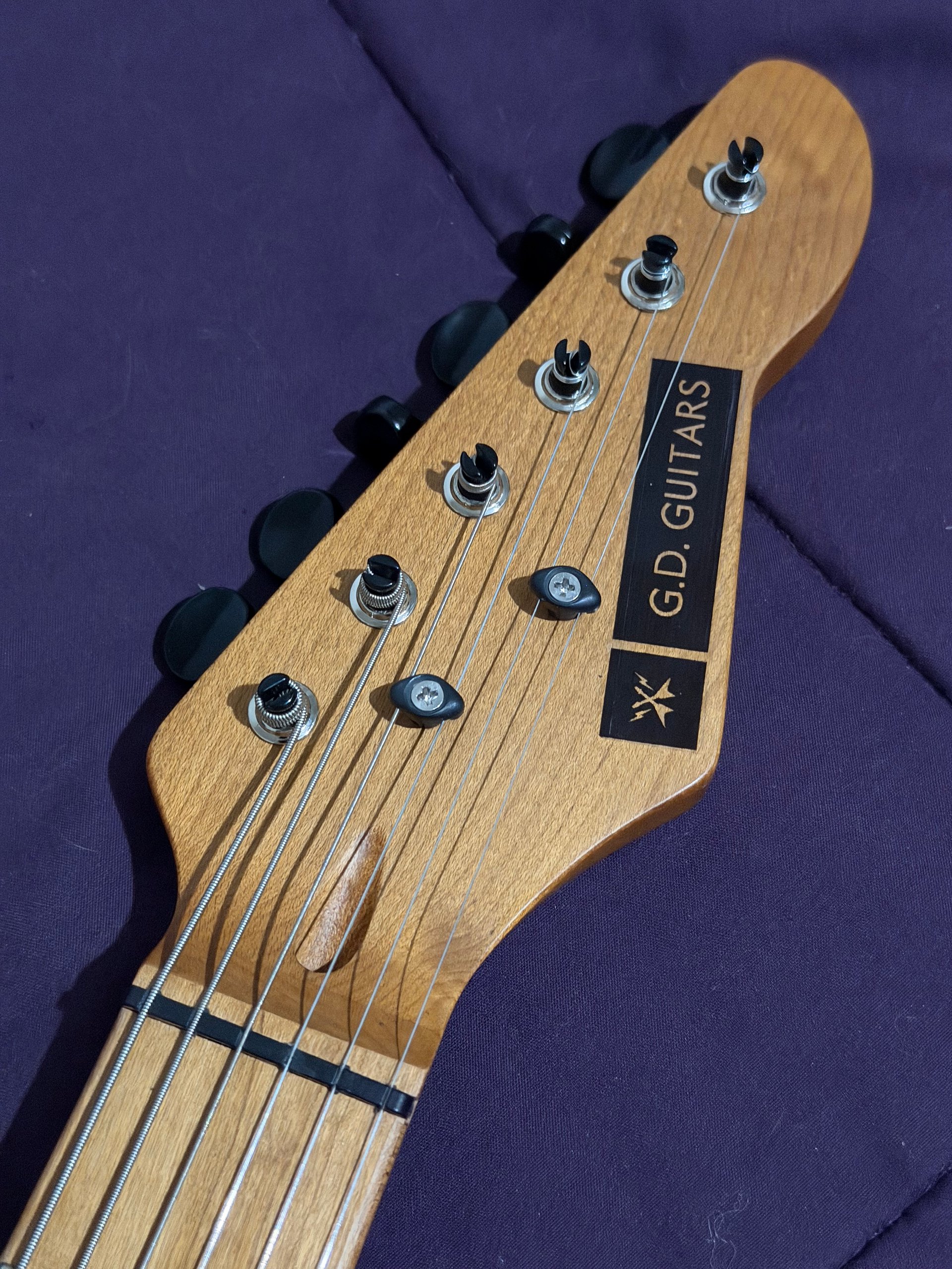 GD Guitars Super S 2025 - Shell Pink- GD Pickups HS Set - Duncan Hyperswitch product image (3)