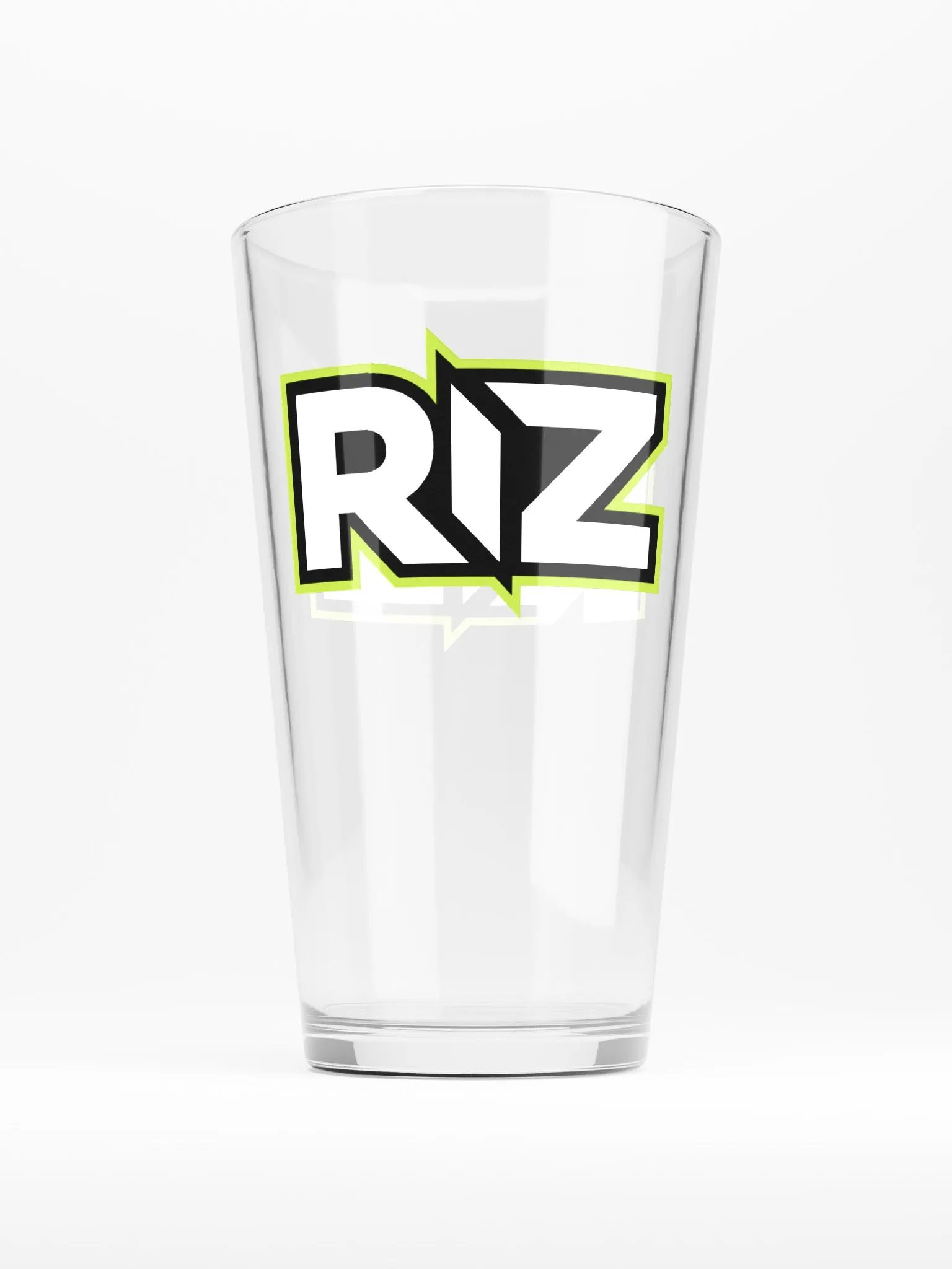Riz Logo Pint Glass product image (2)