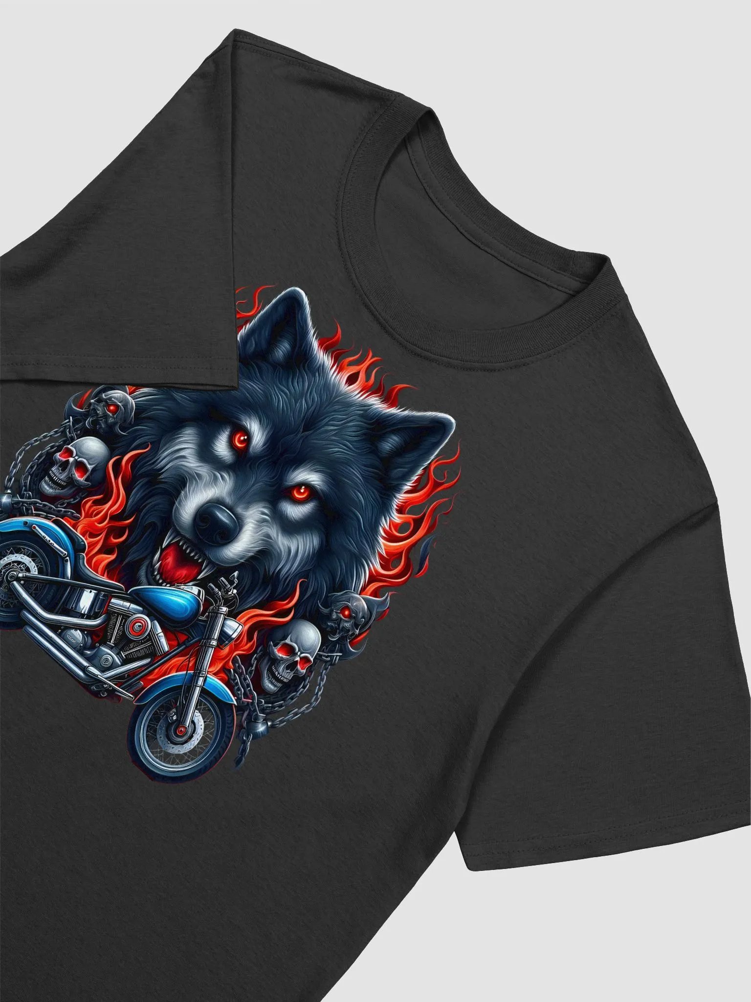 Raging Wolf Biker Tee #41 product image (3)