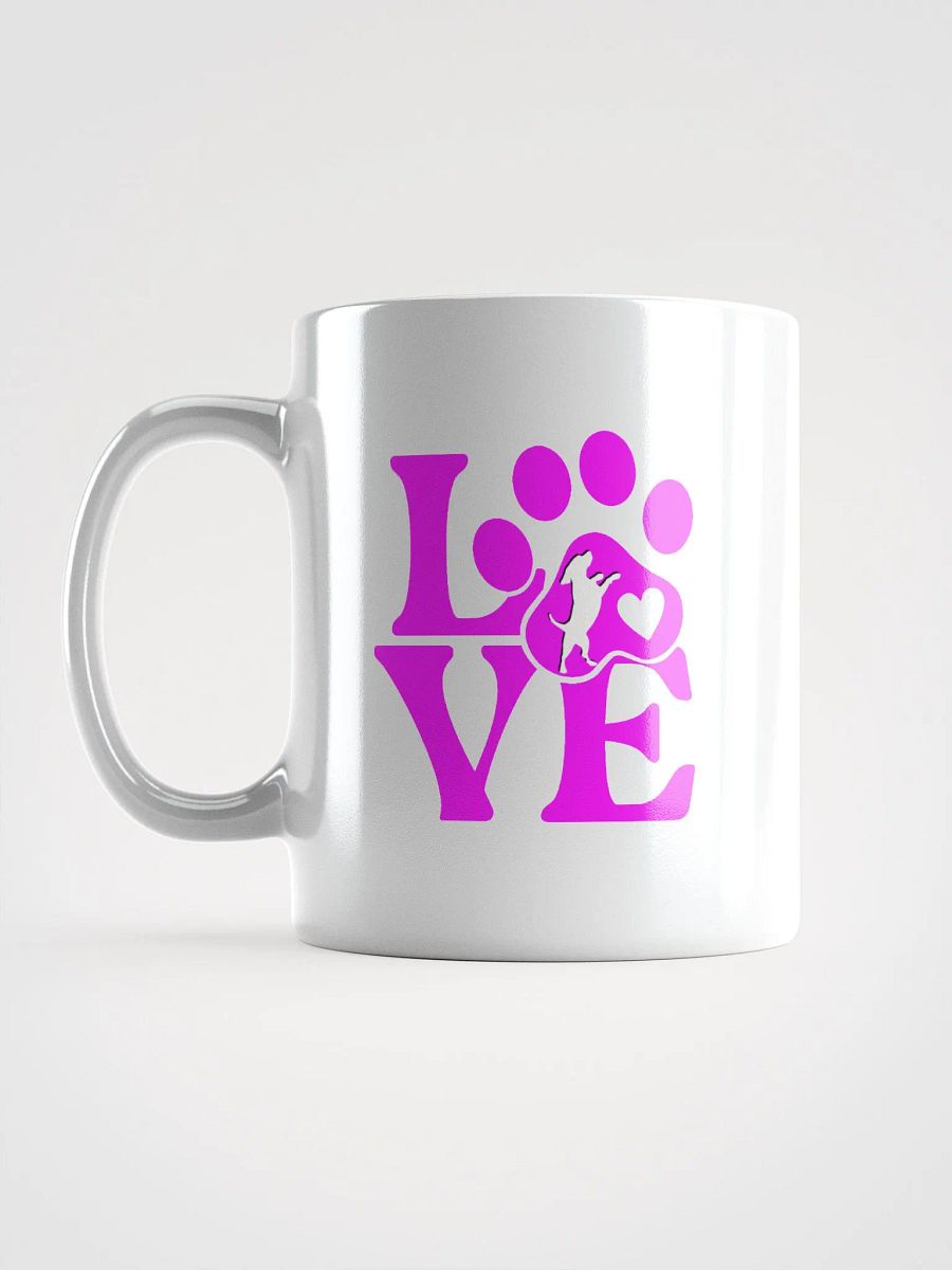 Dog Lover Coffee Mug, Pink Love product image (18)