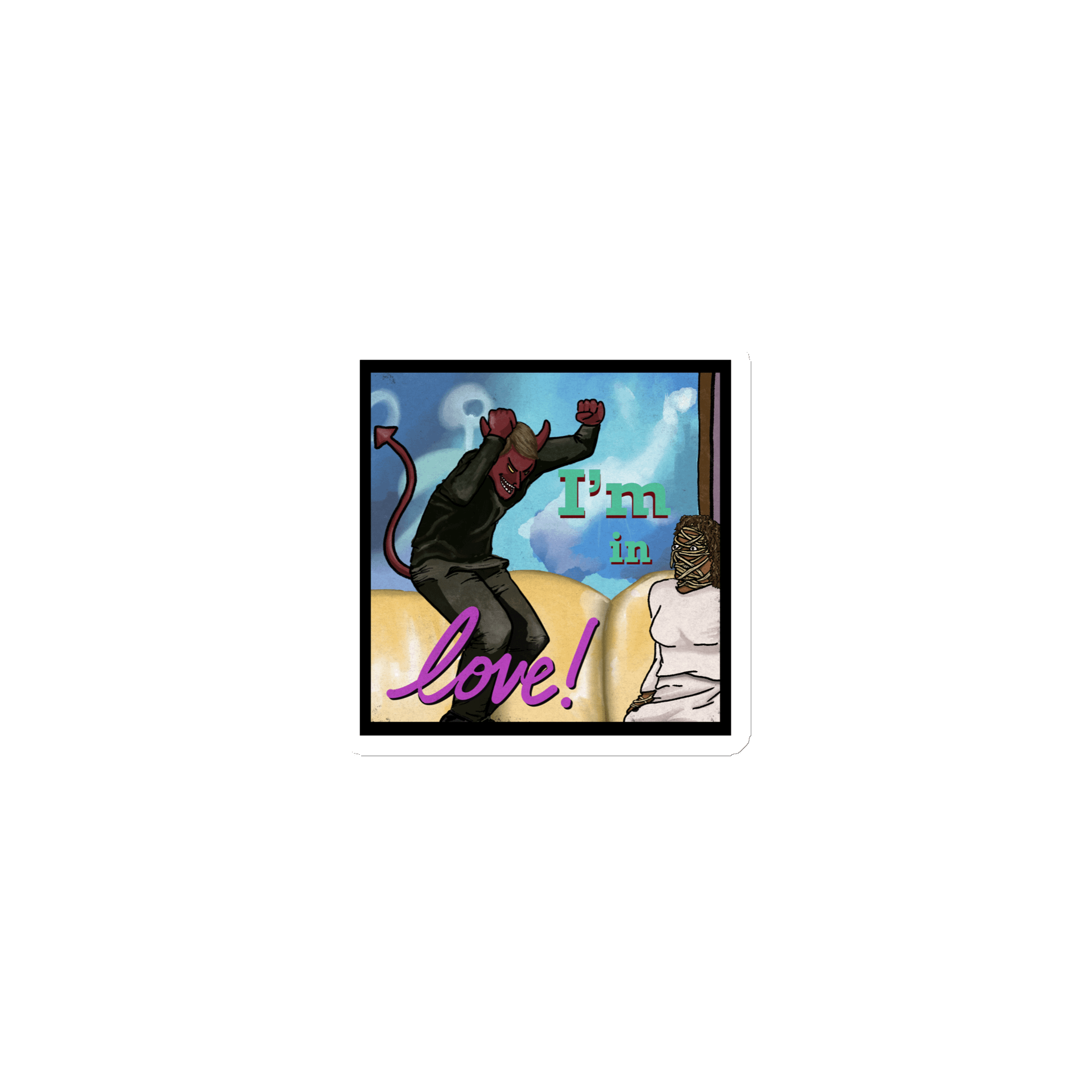 Tom's Leap of Love MAGNET! product image (1)