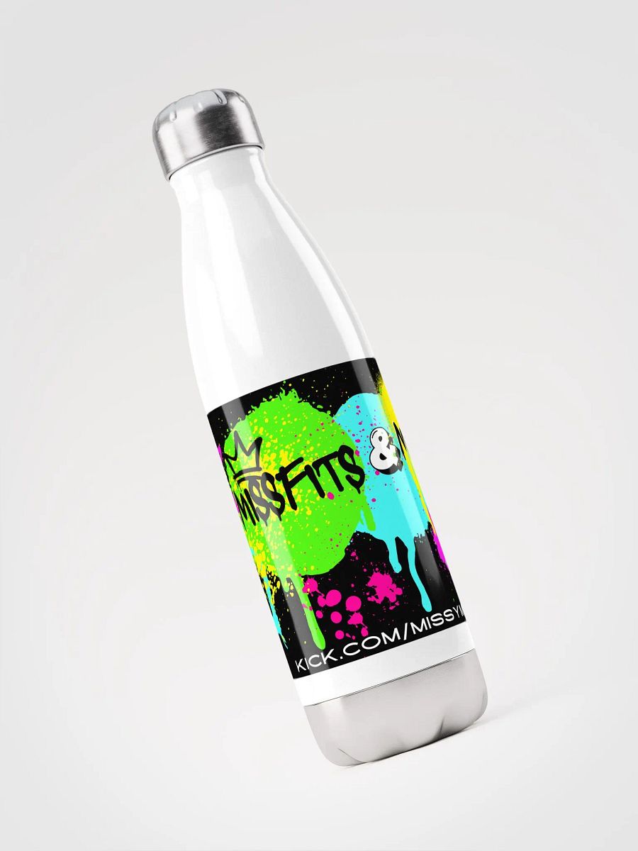 Missfits and Mayhem Graffiti Insulated Water Bottle product image (3)
