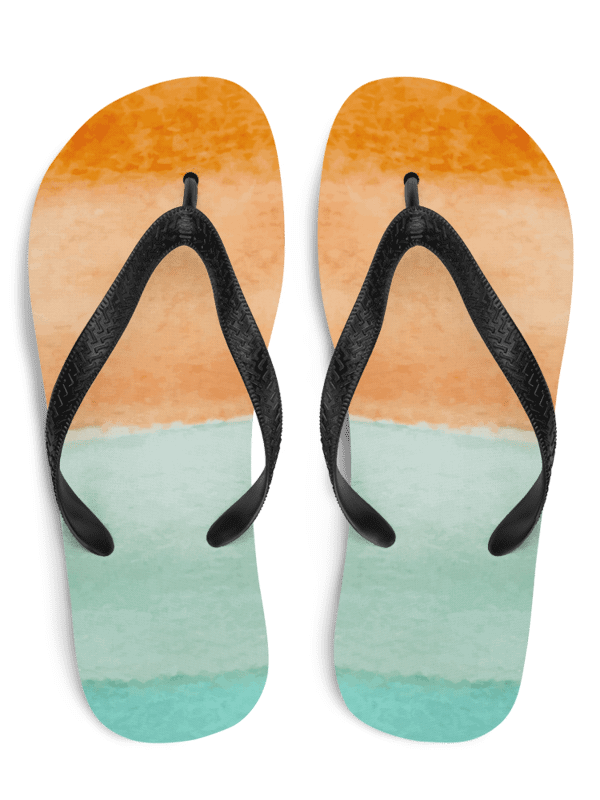 Abstract Beach Flip Flops product image (1)