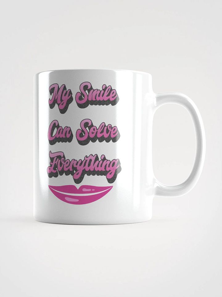 My Smile Can Solve Everything White Mug product image (2)
