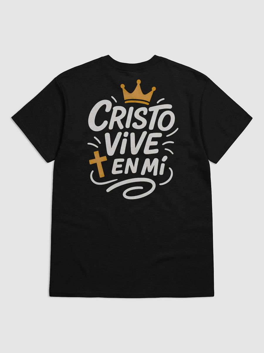 Camiseta Unisex Manga Corta | Cristo vive en mí product image (6)