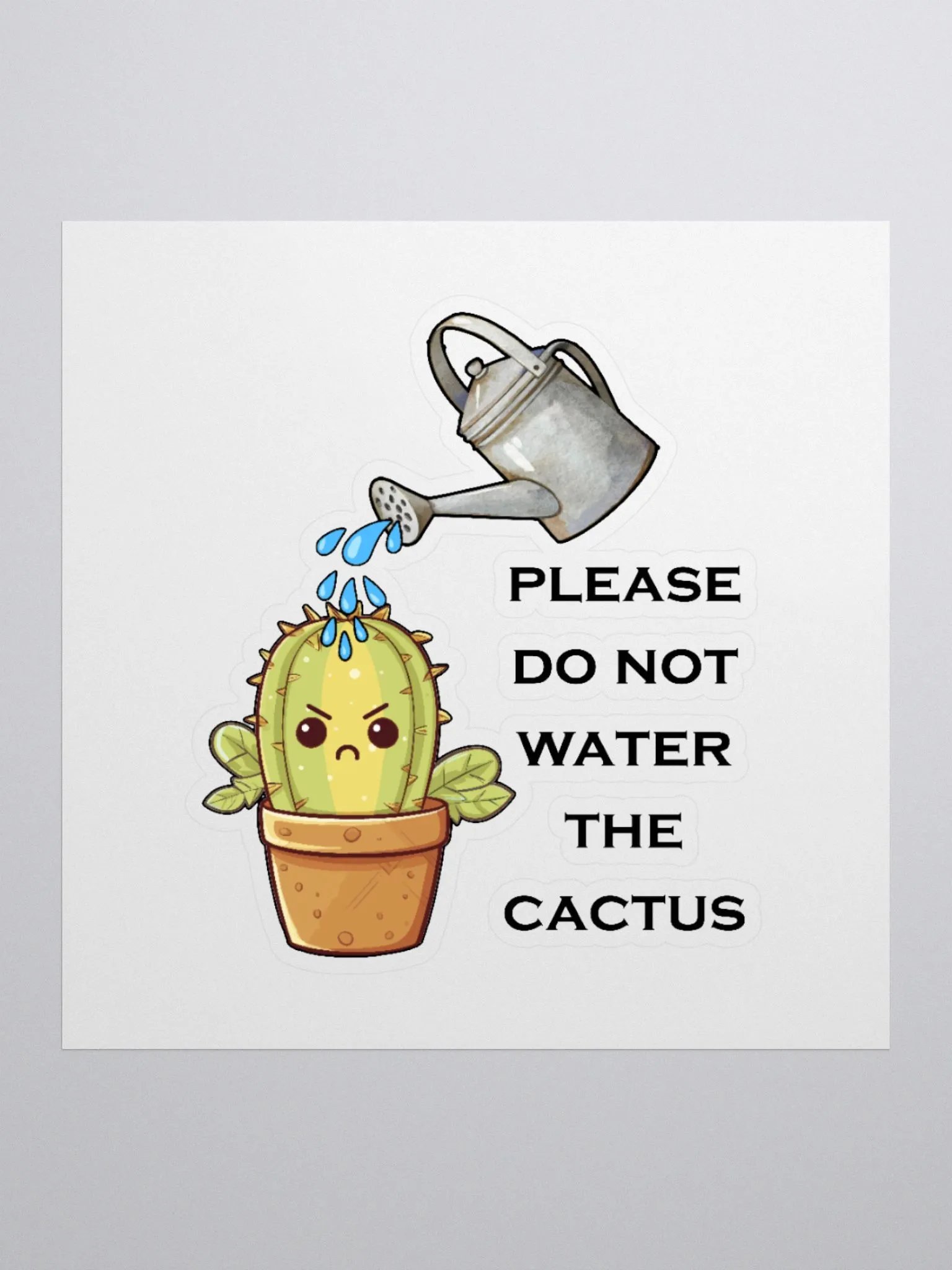 Mama Cactus Kiss-Cut Sticker product image (1)