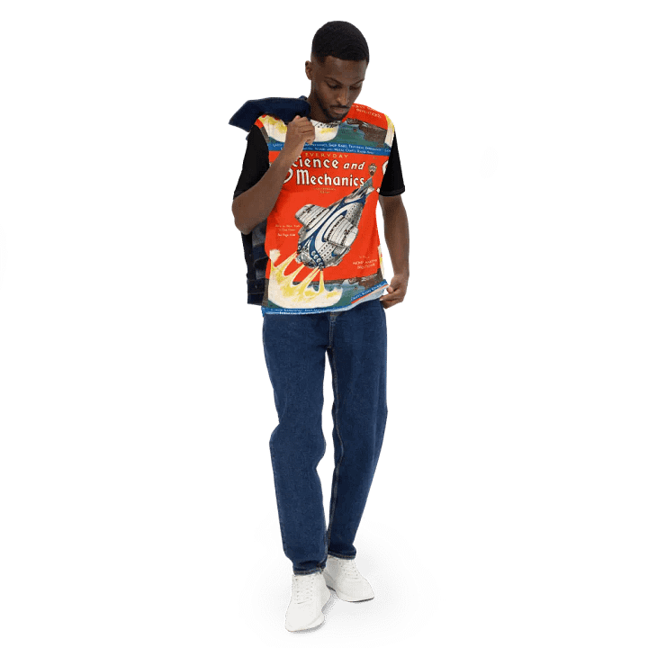 'Science and Mechanics' Vintage All-Over Print Tee product image (2)