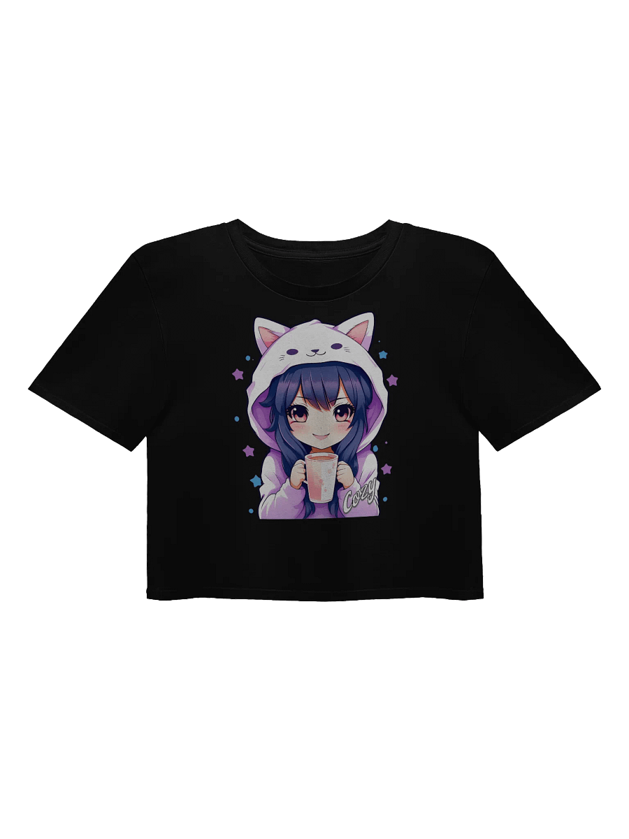 Cozy Kawaii Anime Girl v1 - AS Colour Women's Premium Crop Top product image (4)