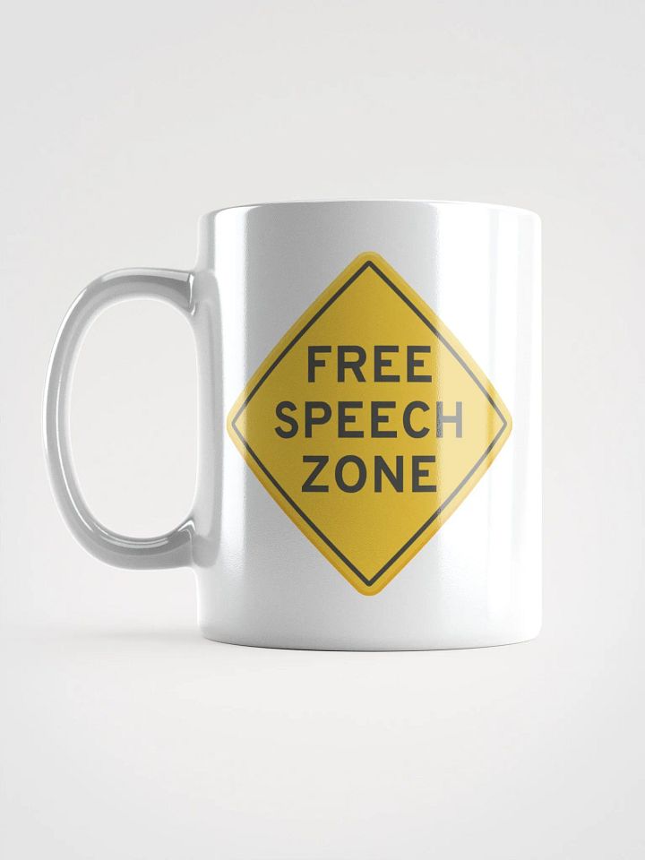 Free Speech Zone - White Mug product image (2)