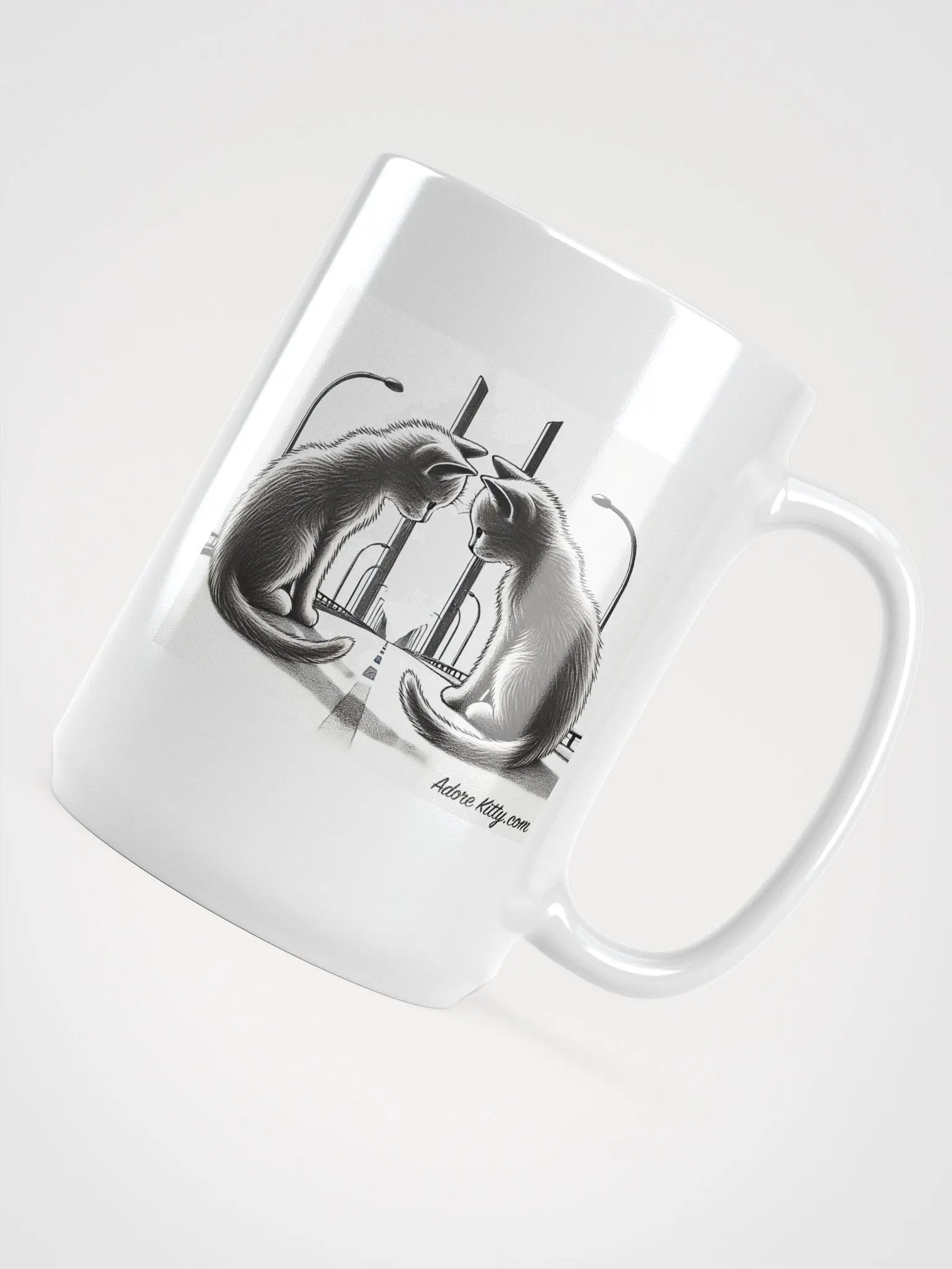 Bridge of Paws – Bolte Bridge, Melbourne (Mug) product image (4)