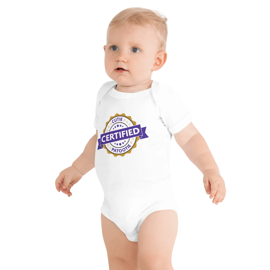 Certified Cutie Patootie Baby One Piece product image (11)