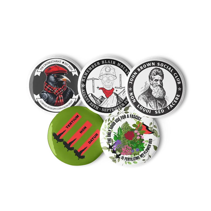 CROWLETARIAT PIN PACK product image (2)