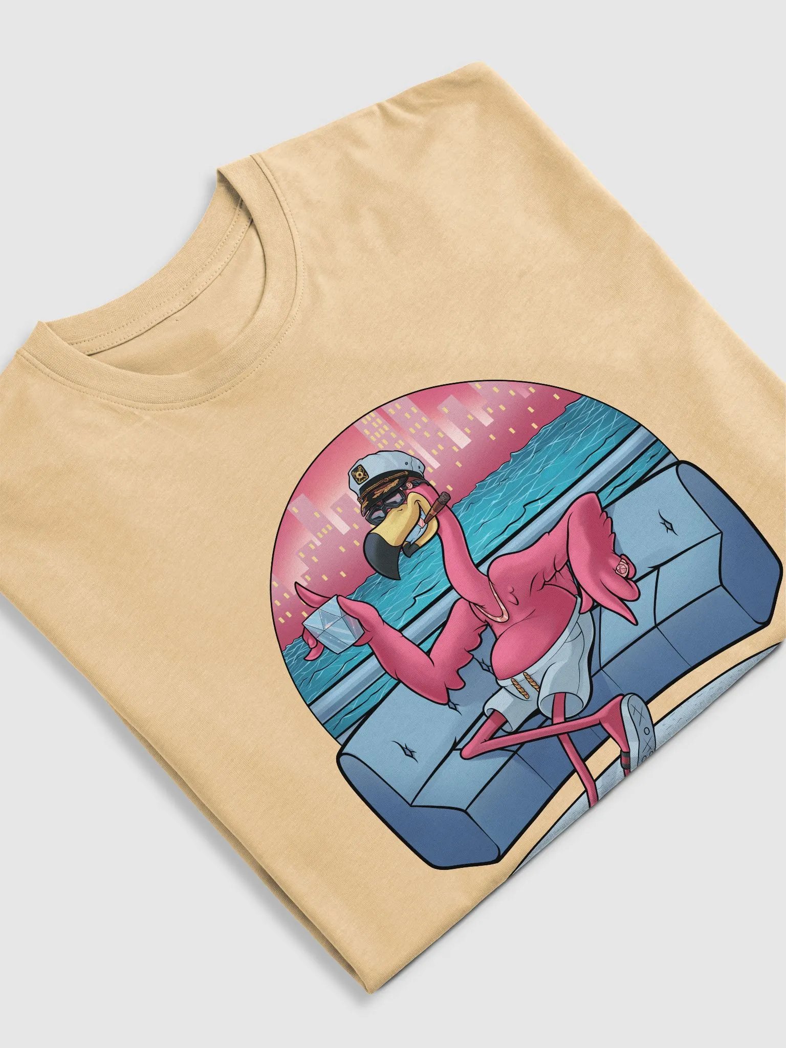 Flamingo Bliss Premium Shirt product image (7)