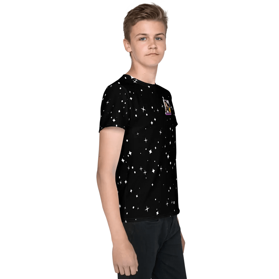 Starry Warrior All-Over Print Youth T-Shirt product image (8)