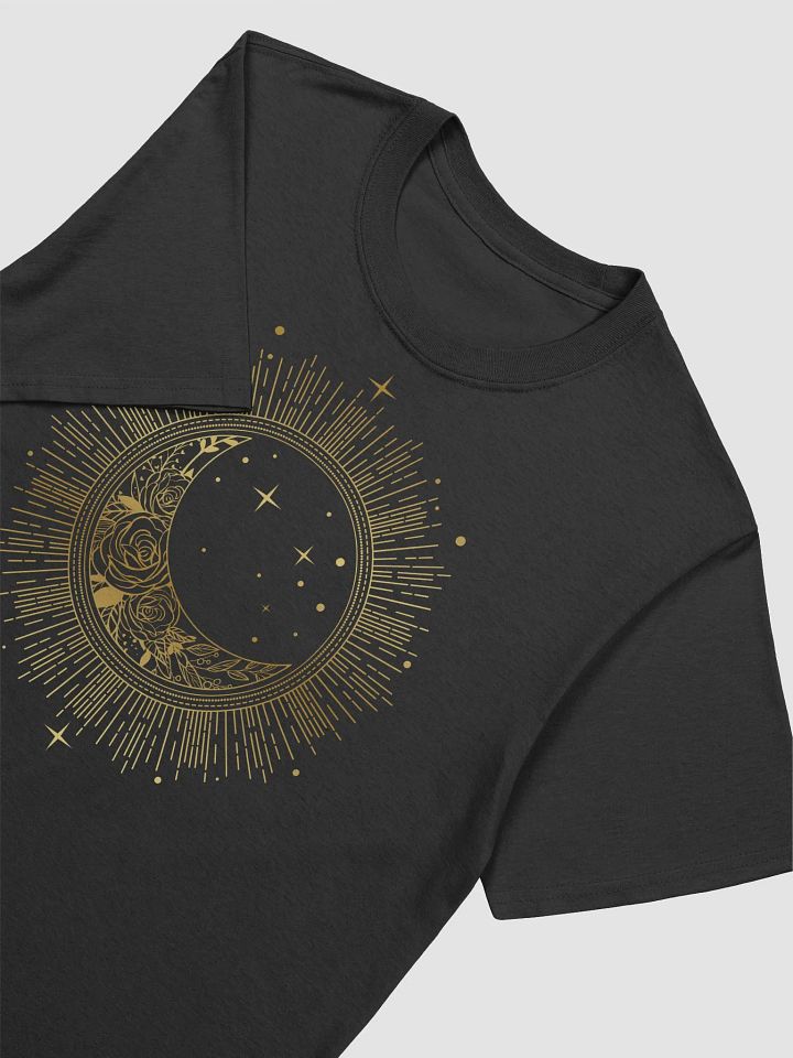 Crescent moon and sunburst product image (2)