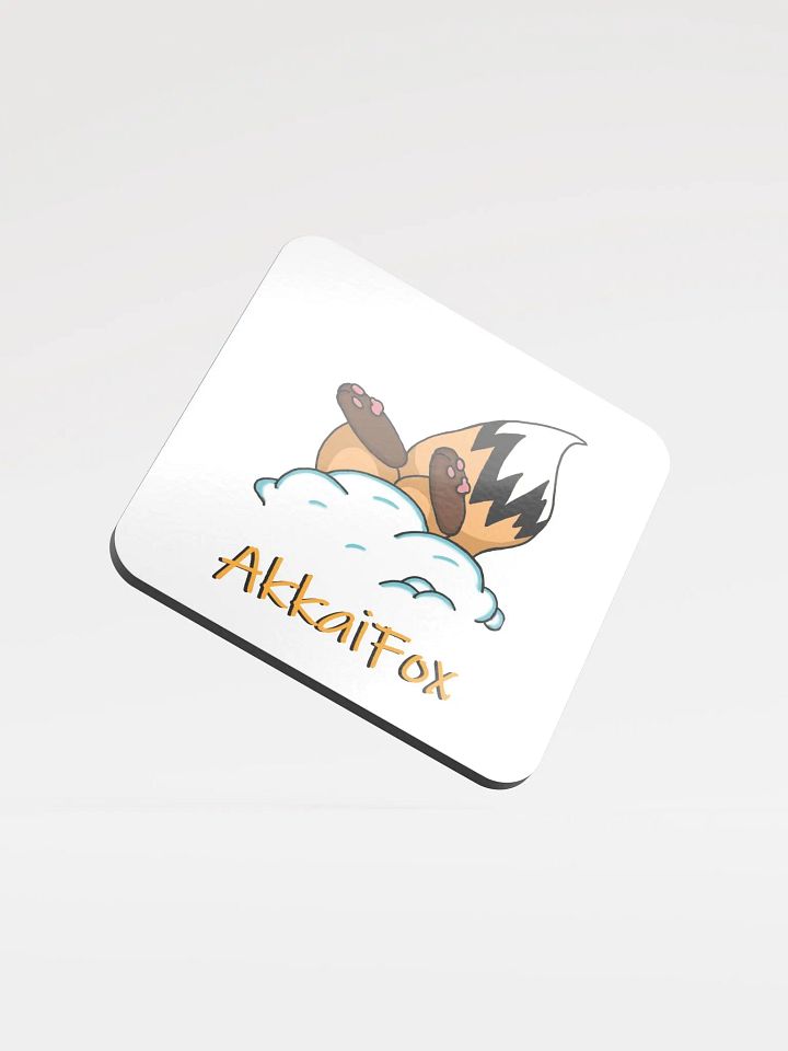 Stuck in snow Corked Coaster product image (1)
