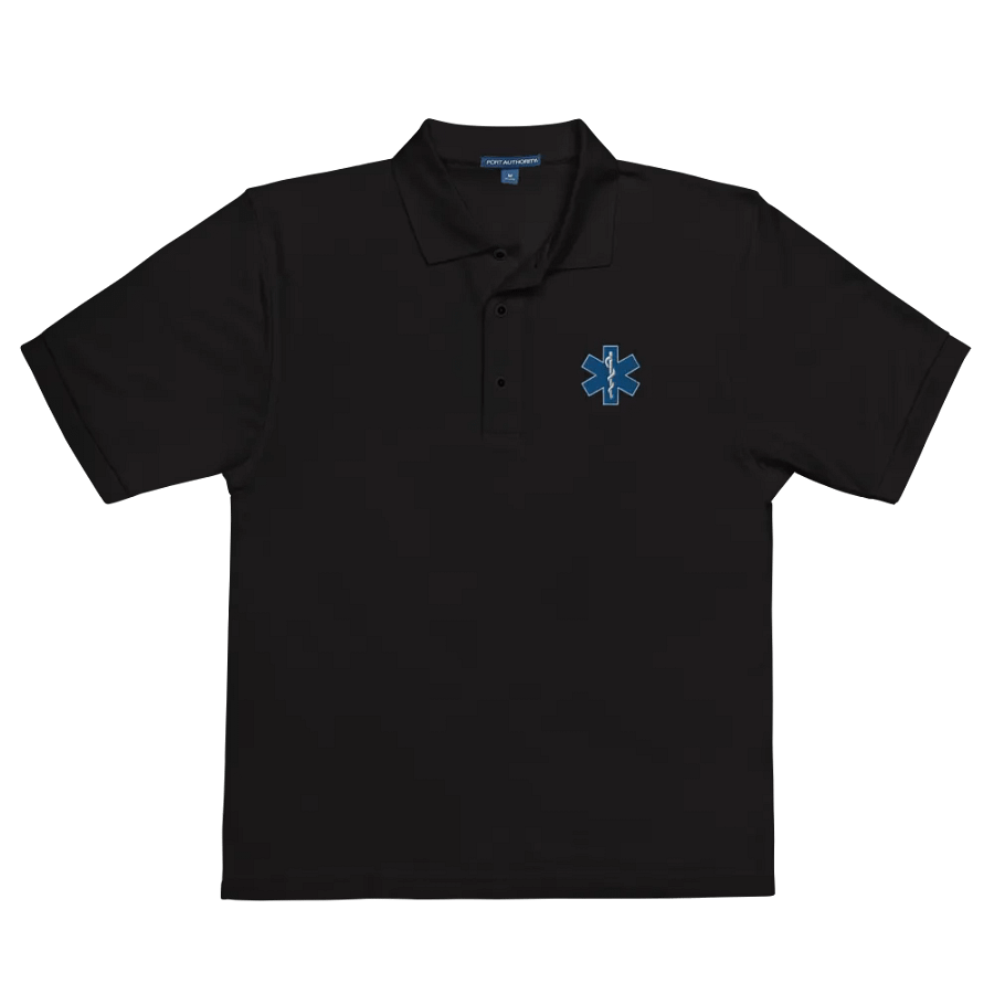 "Star Of Life" Embroidered Collared Shirt. product image (17)