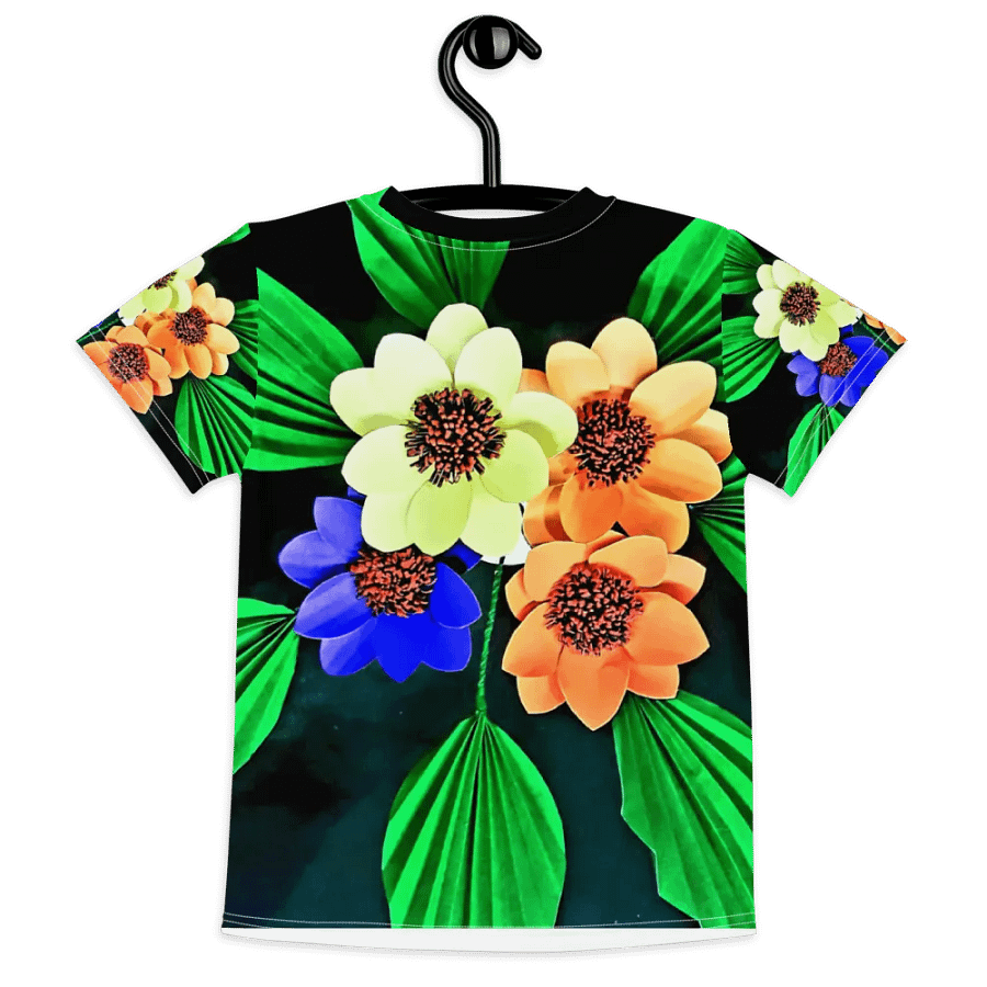 All-Over Print Kids Crew Neck T-Shirt product image (7)