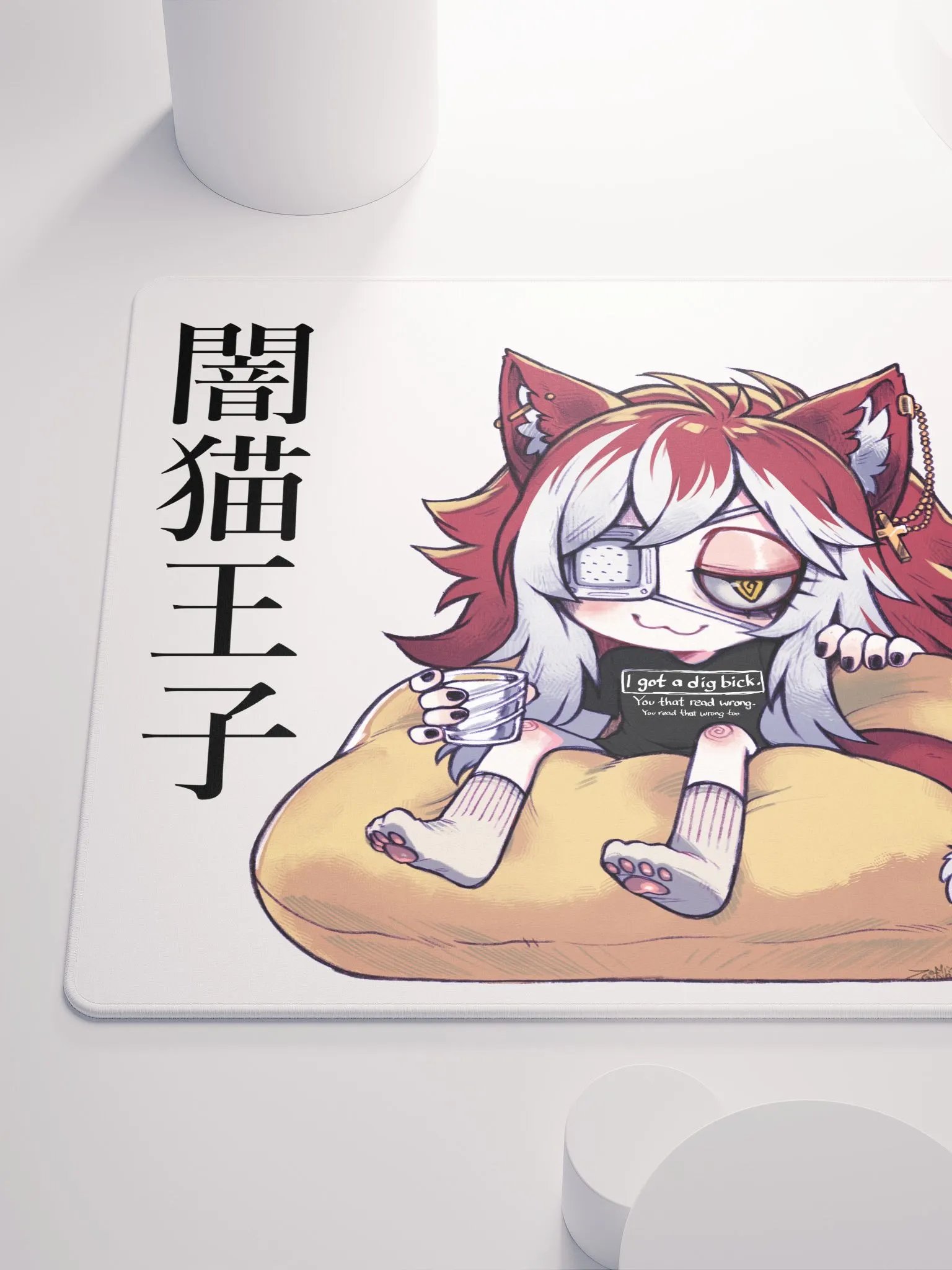 Toe Beans Large 18″×16″ Gaming Mouse Pad product image (6)