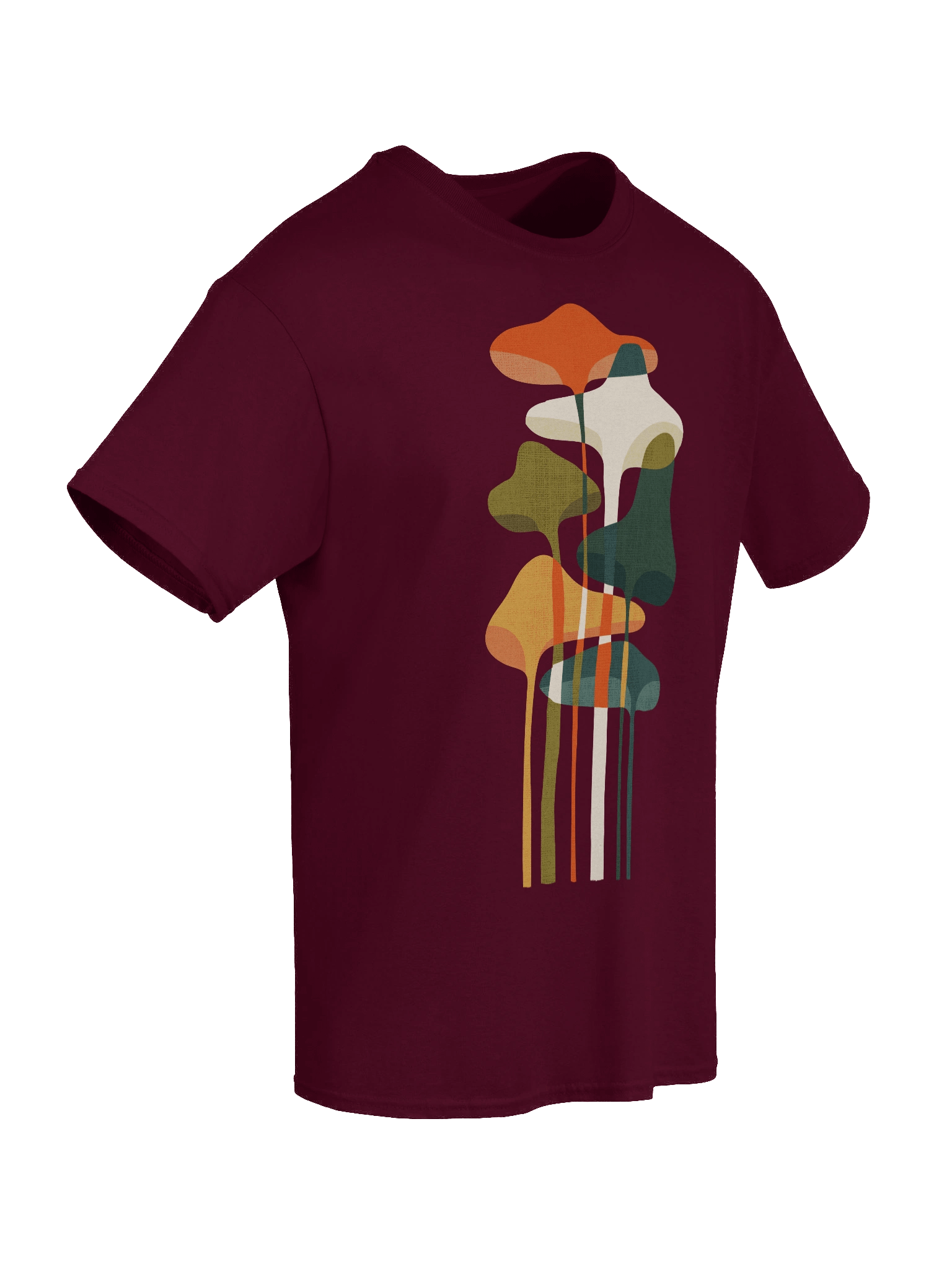 Wild mushrooms graphic t-shirt product image (20)