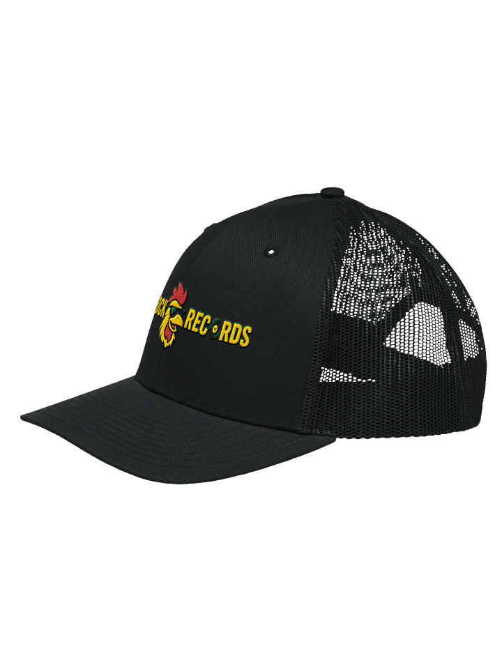 Trucock Records Hat, Black product image (2)