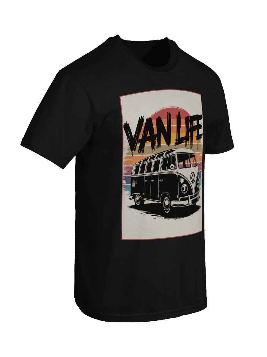 "VAN LIFE" 100% cotton T-shirt product image (20)