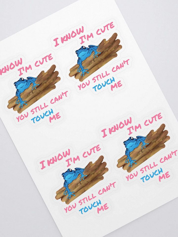don't touch me - sheet product image (1)