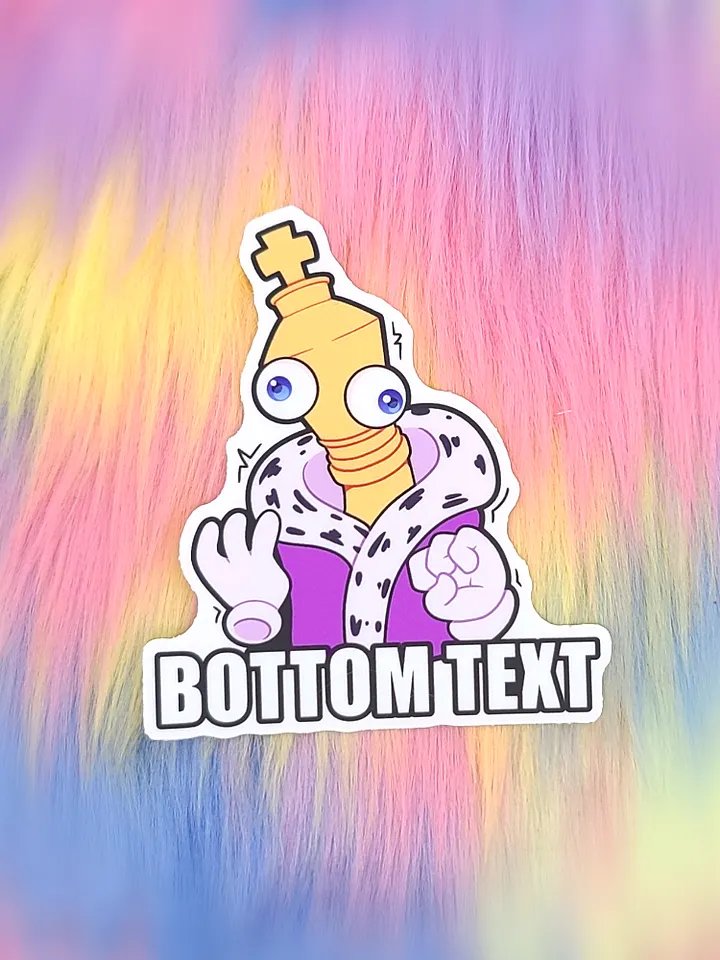 BOTTOM TEXT | Sticker product image (2)